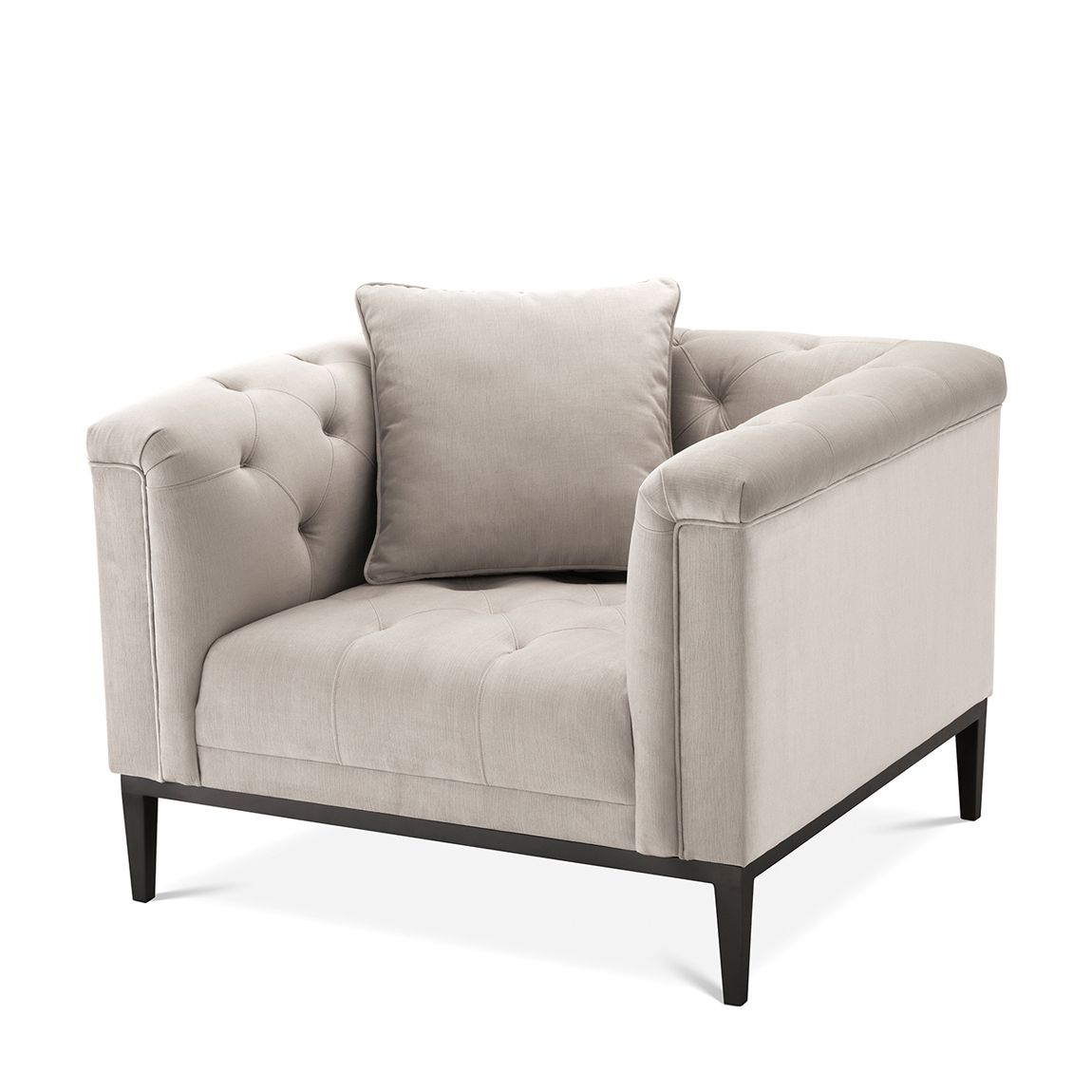 Cesare Chair, Pebble Grey main product photo