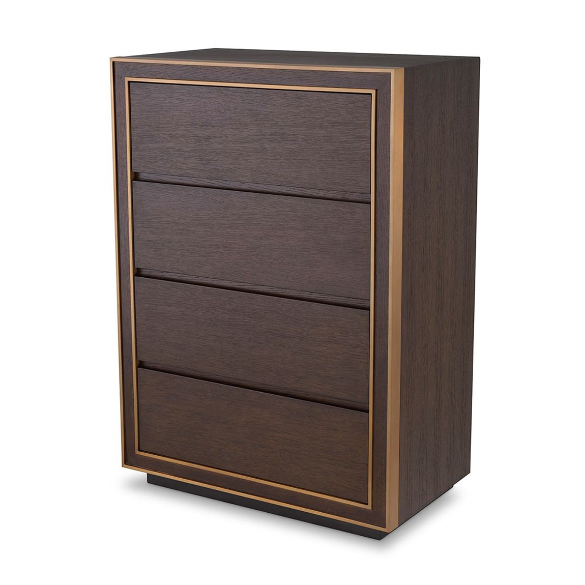 Drawer Dresser Camelot Tall brown oak veneer main product photo