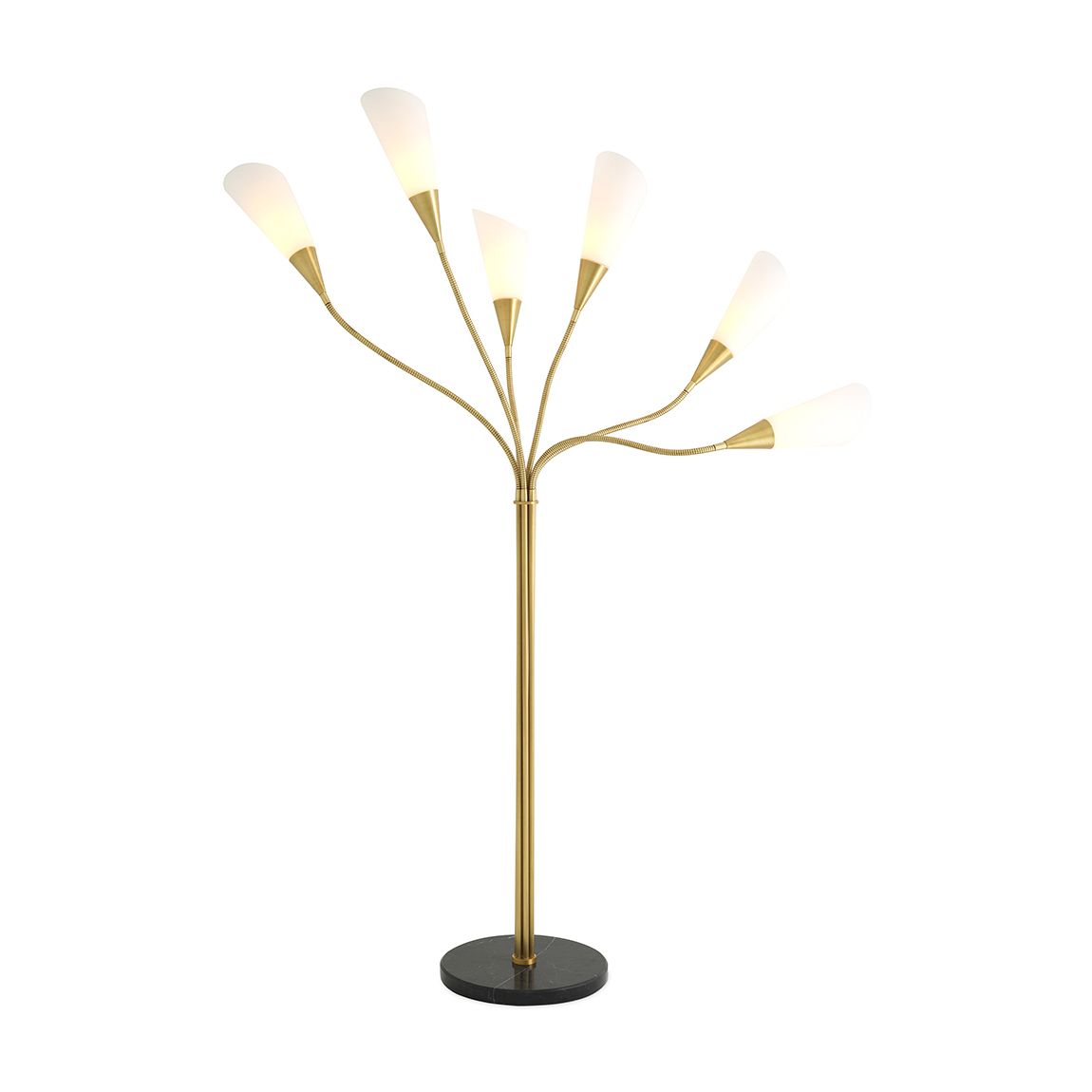 Gagnon Floor Lamp, Antique Brass main product photo