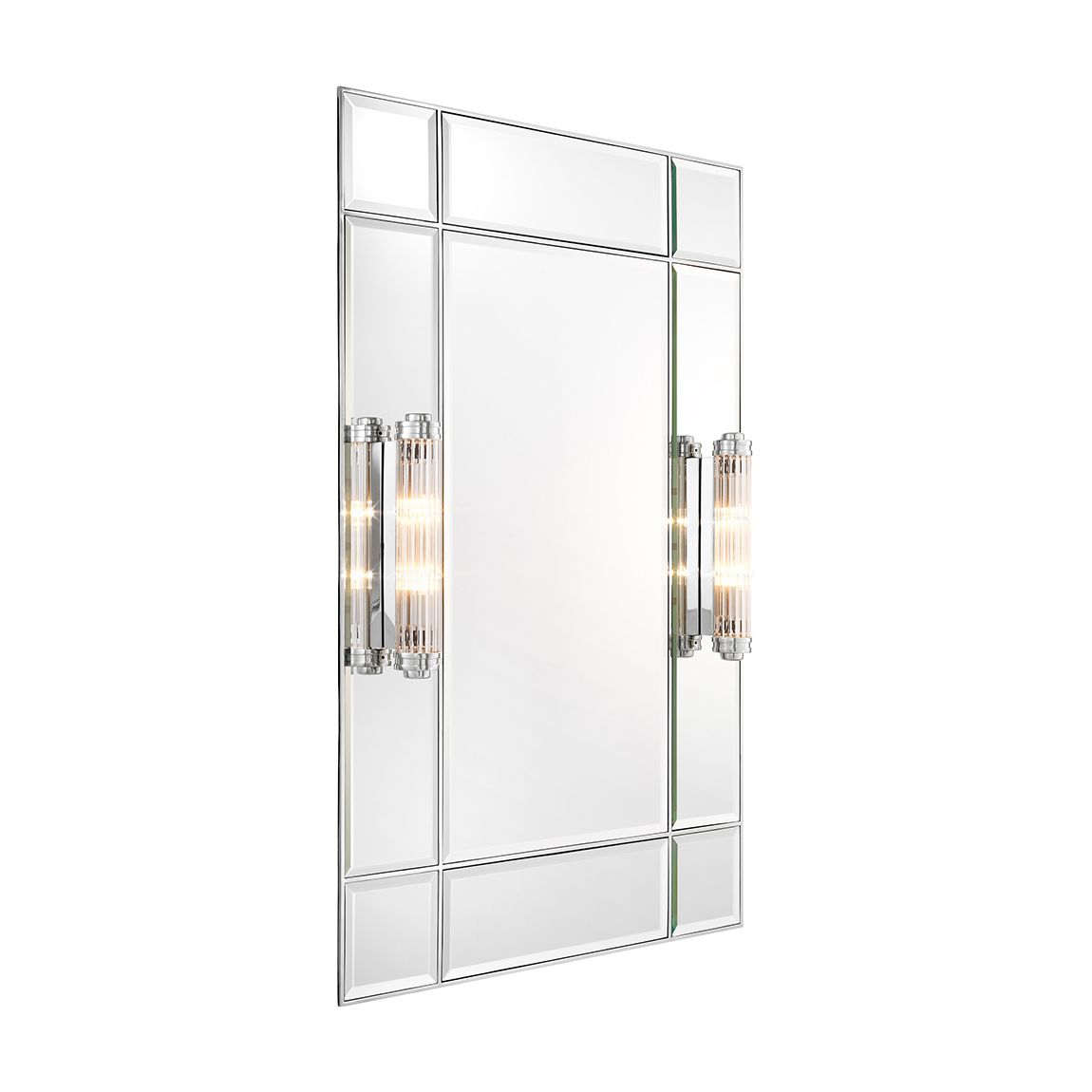 Mirror Beaumont With Light Nickel Finish main product photo