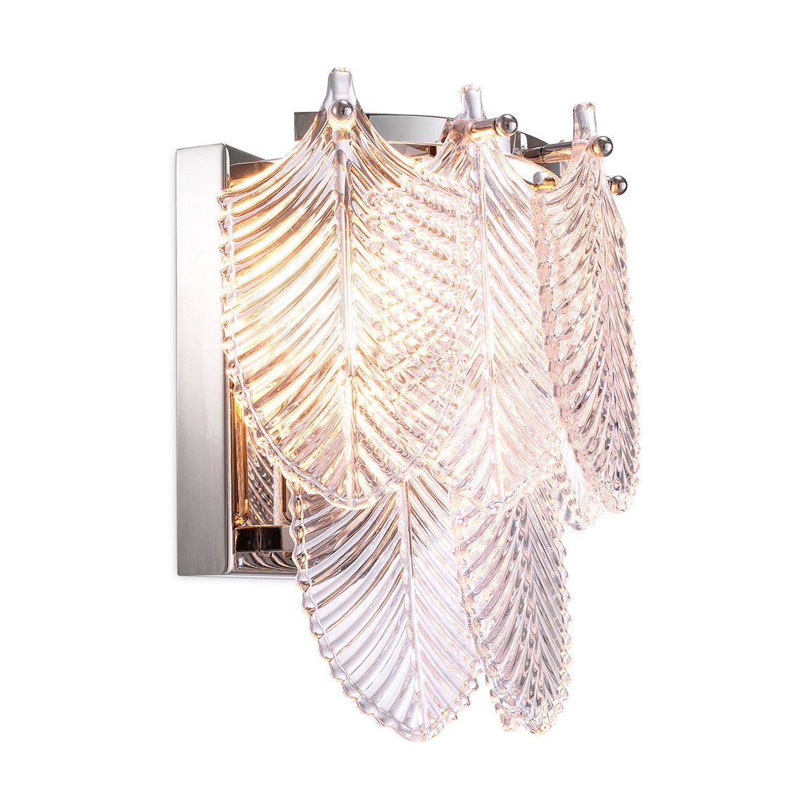 Wall Lamp Verbier Nickel Finish main product photo