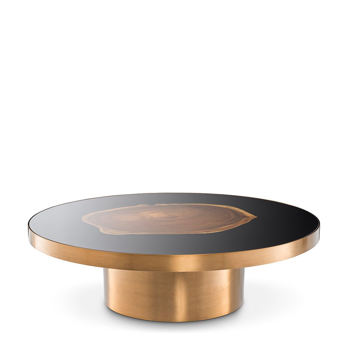 Coffee Table Concord Brushed Brass Finish main product photo