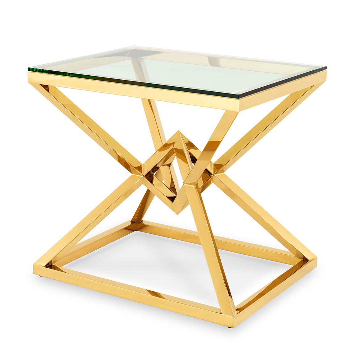 Side Table Connor Gold Finish main product photo