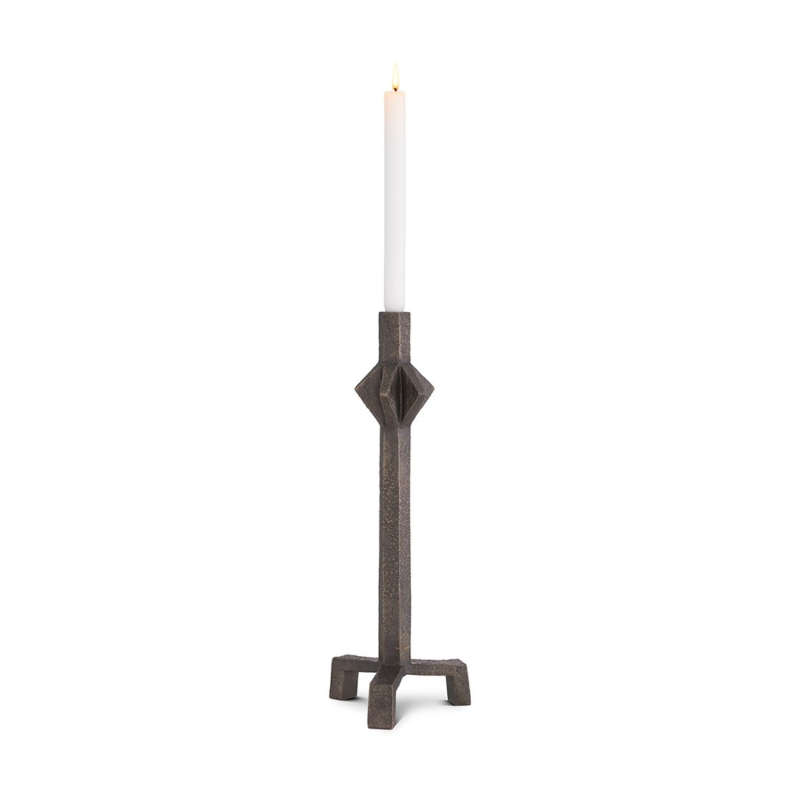 Candle Holder Conti L Bronze Finish main product photo