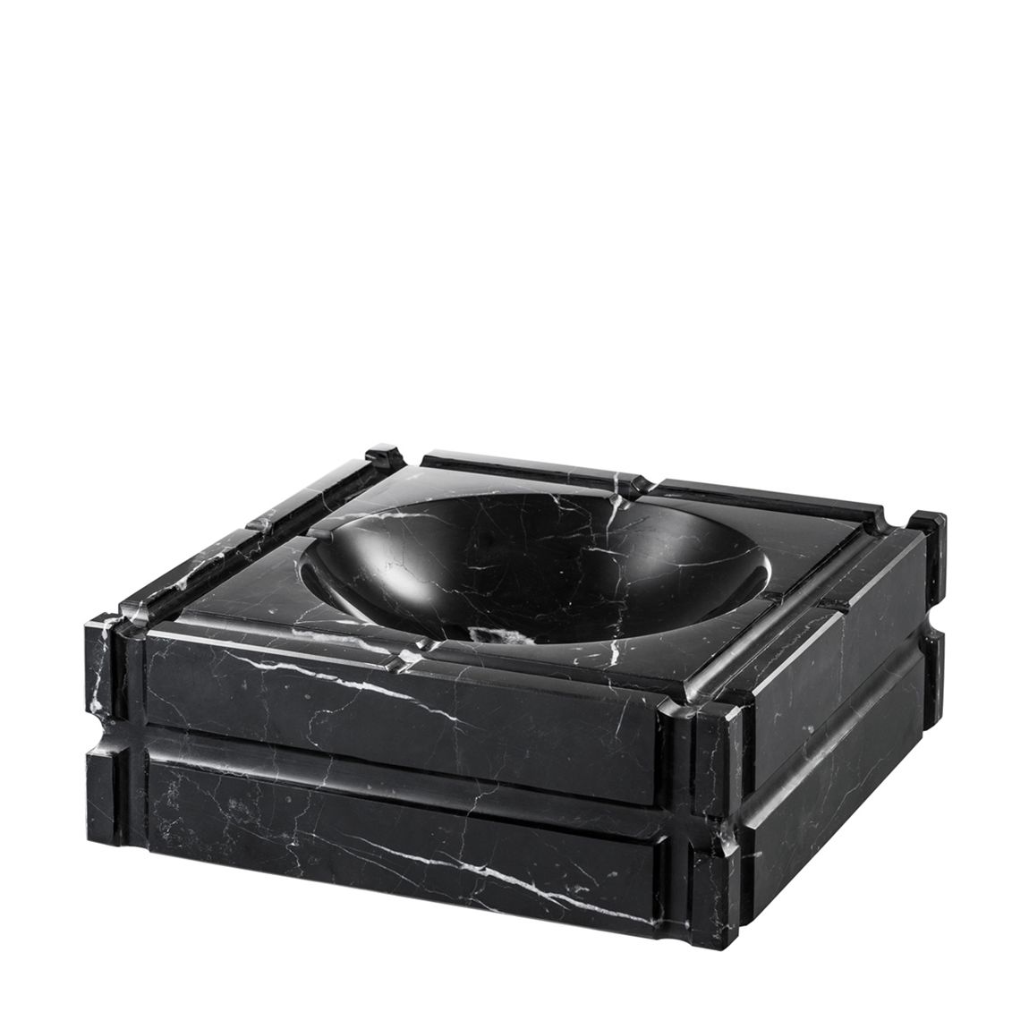 Ashtray Nestor Black Marble main product photo