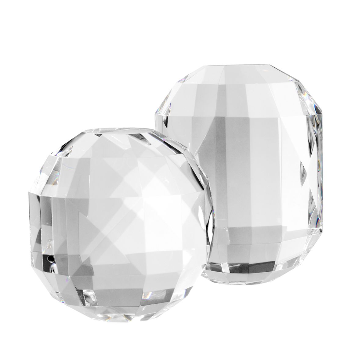 Object Trace Crystal Glass Set Of 2 (S+L) main product photo