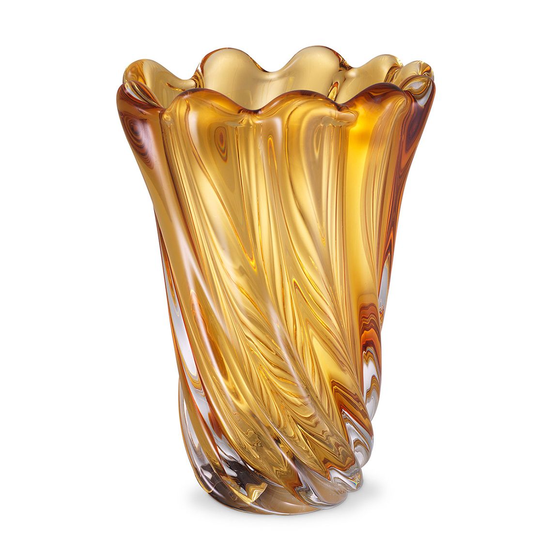 Vase Contessa L Yellow main product photo