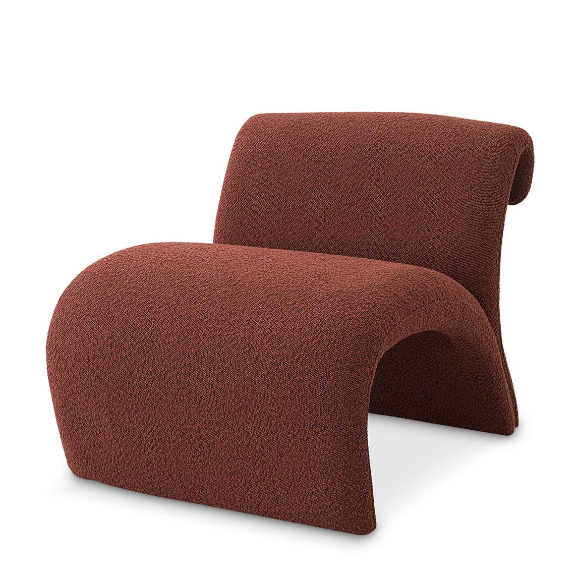 Chair Vignola Bouclé Rouge main product photo