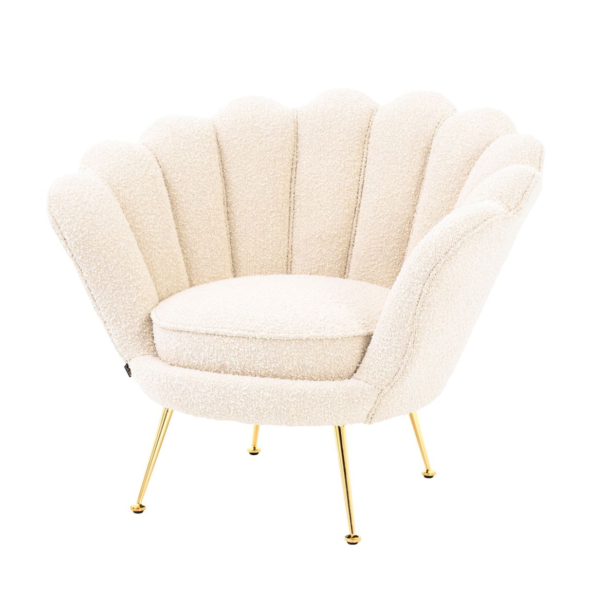 Chair Trapezium Bouclé Cream main product photo