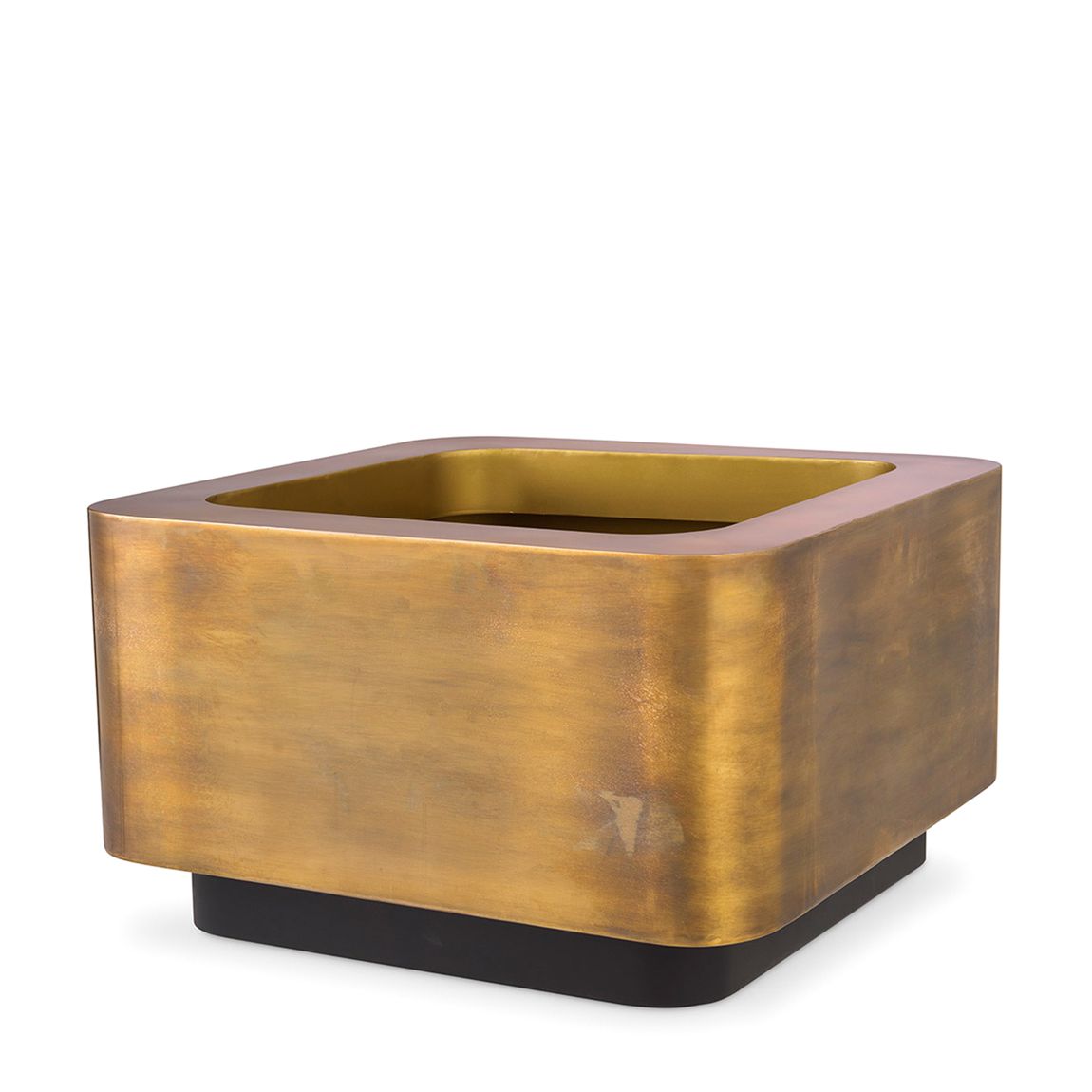 Planter Jasper Square Xs Vintage Brass Finish 60 X 60 X H. 35 Cm main product photo