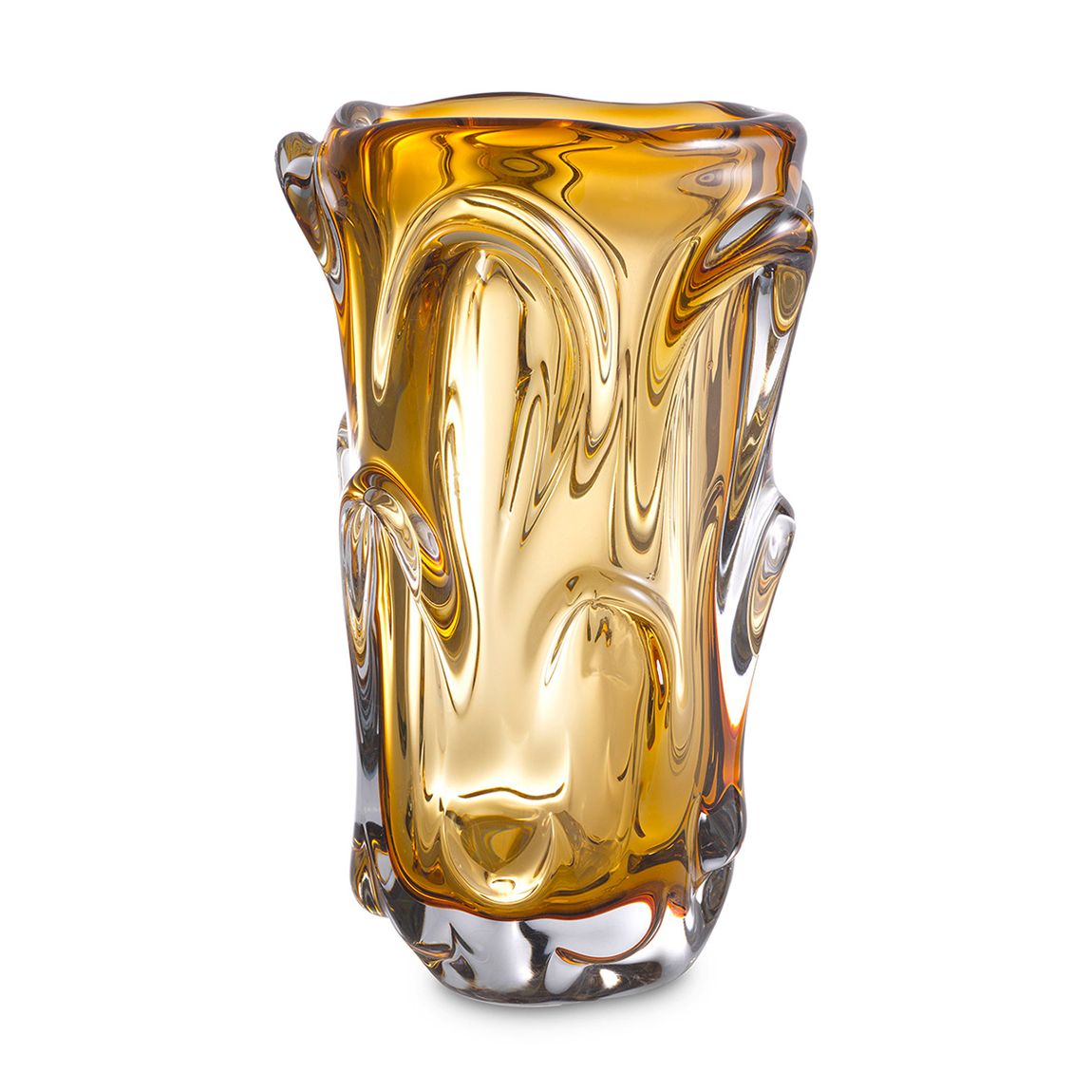 Vase Aila L Yellow main product photo