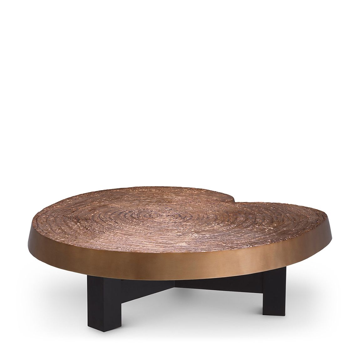 Coffee Table Anabelle Antique Gold Finish main product photo