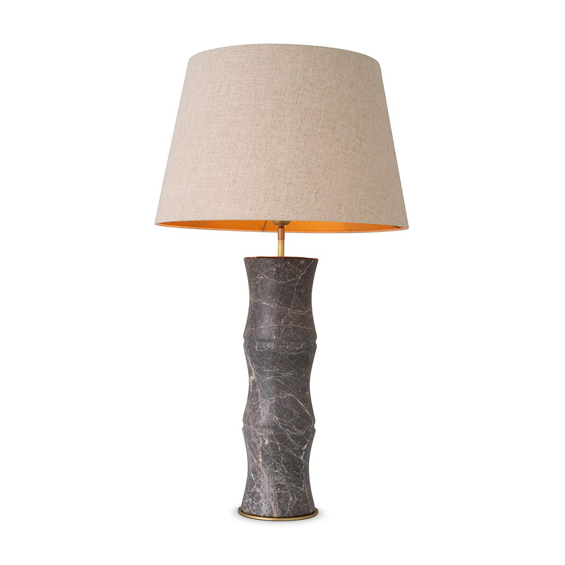 Table Lamp Bonny Grey Marble Incl Shade main product photo