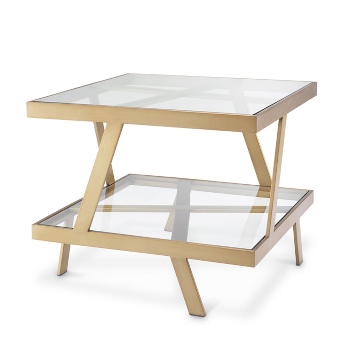 Side Table Billinghurst Brushed Brass Finish main product photo