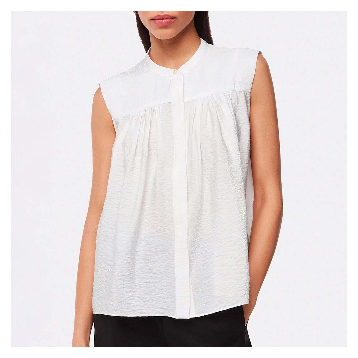 Ivory Frankie Sleeveless Blouse main product photo