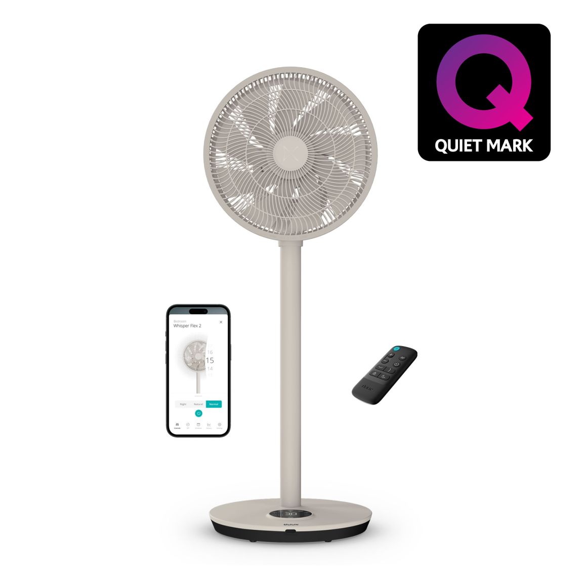 SAVE 28% Whisper Flex 2 Smart Fan Stone main product photo