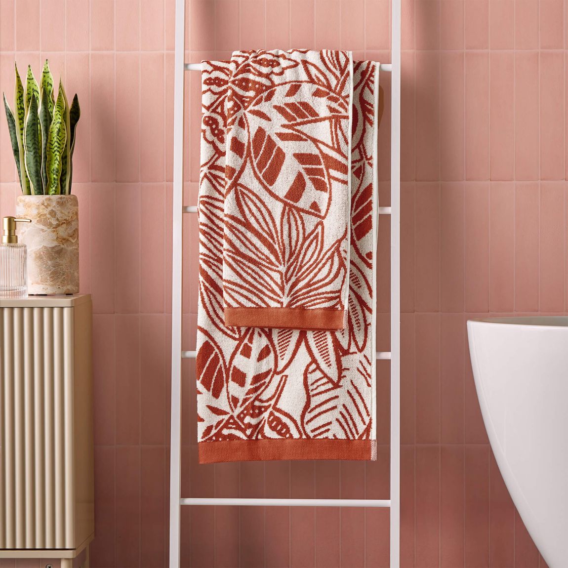 Cosmo Living Floral Cotton Towels Hand Towel main product photo