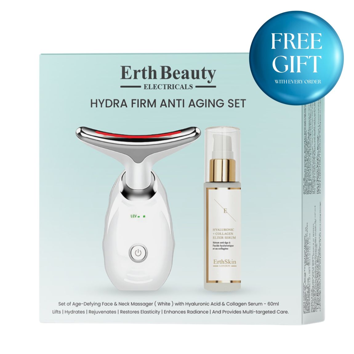 ErthSkin London Hydra Firm Anti Aging Set ( AGE -DEFYING + HA Serum) main product photo