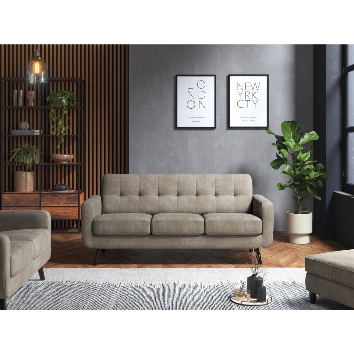 Esme 3 Seater Sofa Enjoy Antelope main product photo