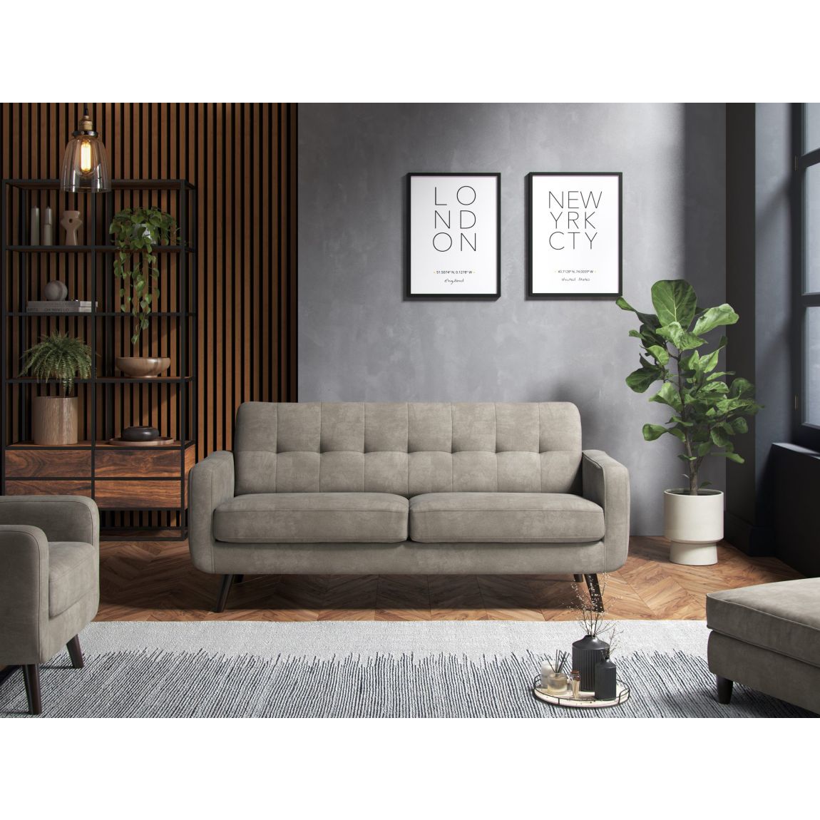 Esme 3 Seater Sofa Enjoy Antelope main product photo