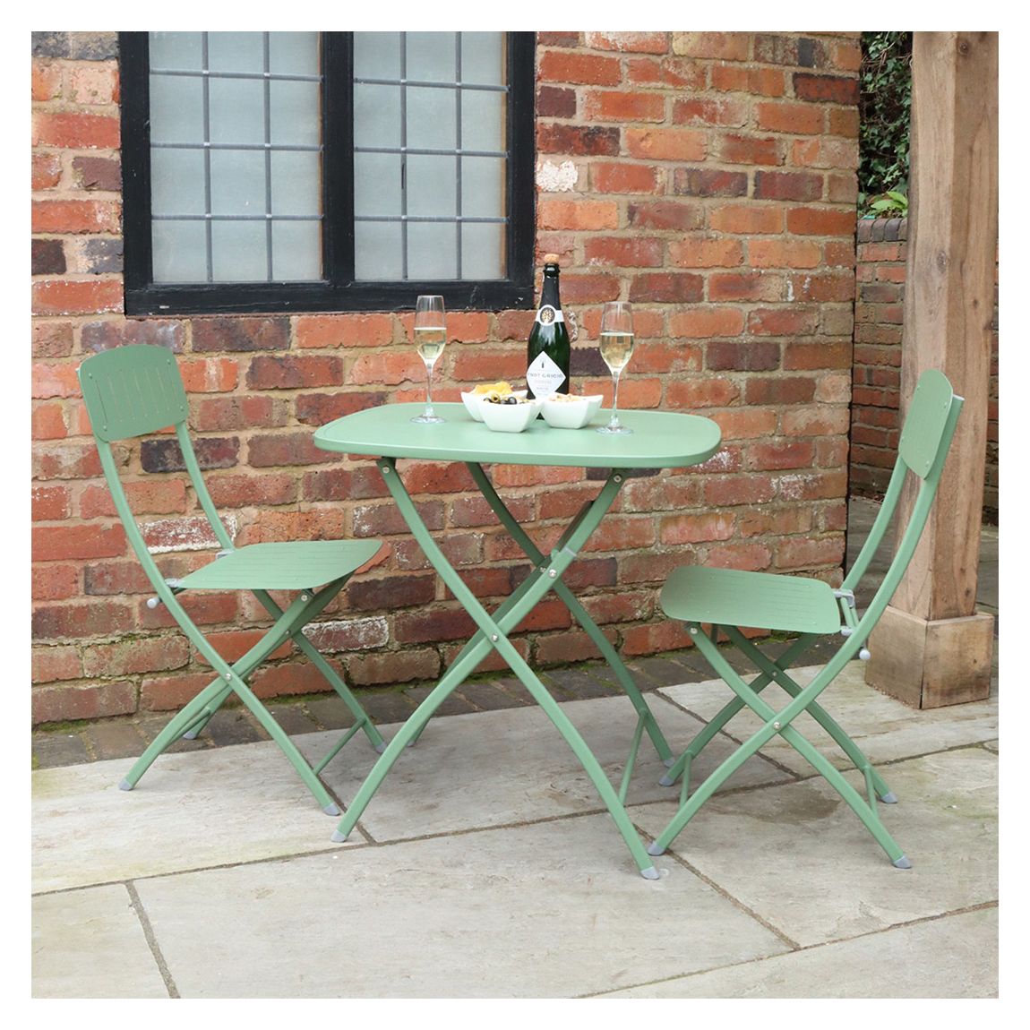 Venice Bistro 70cm Square Olive main product photo