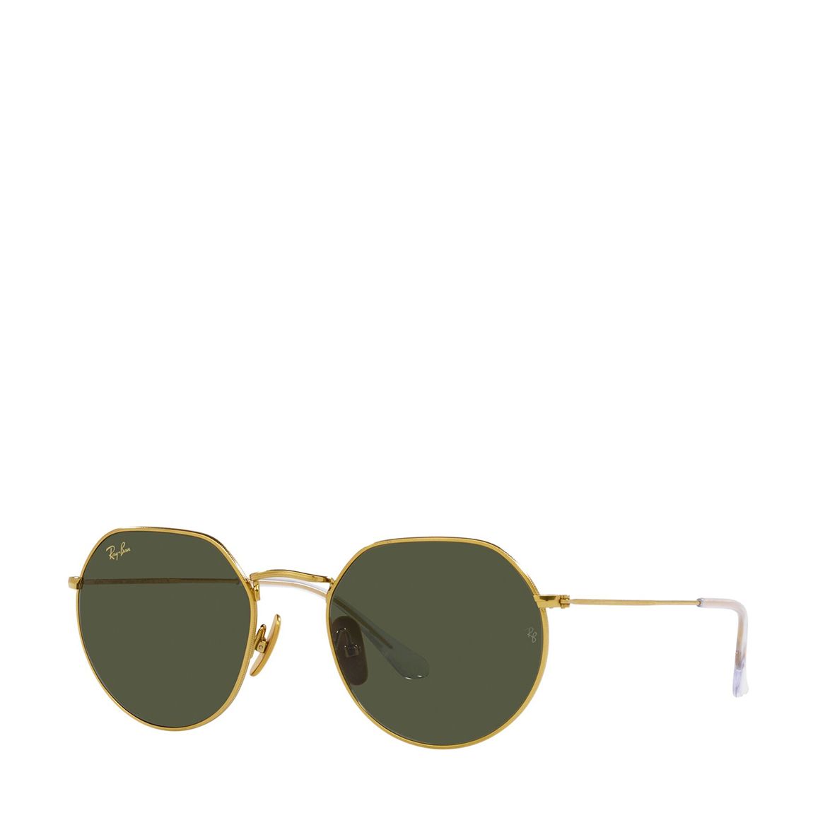 Gold Green Legend Round Sunglasses 51mm main product photo