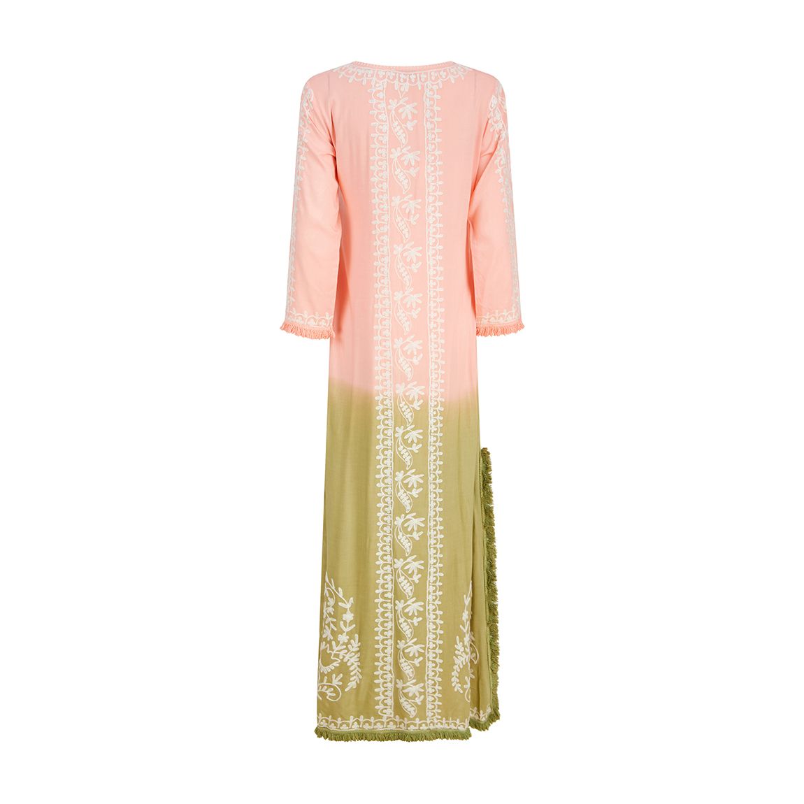 Agatha Dress Peach-Pistachio Ombre main product photo