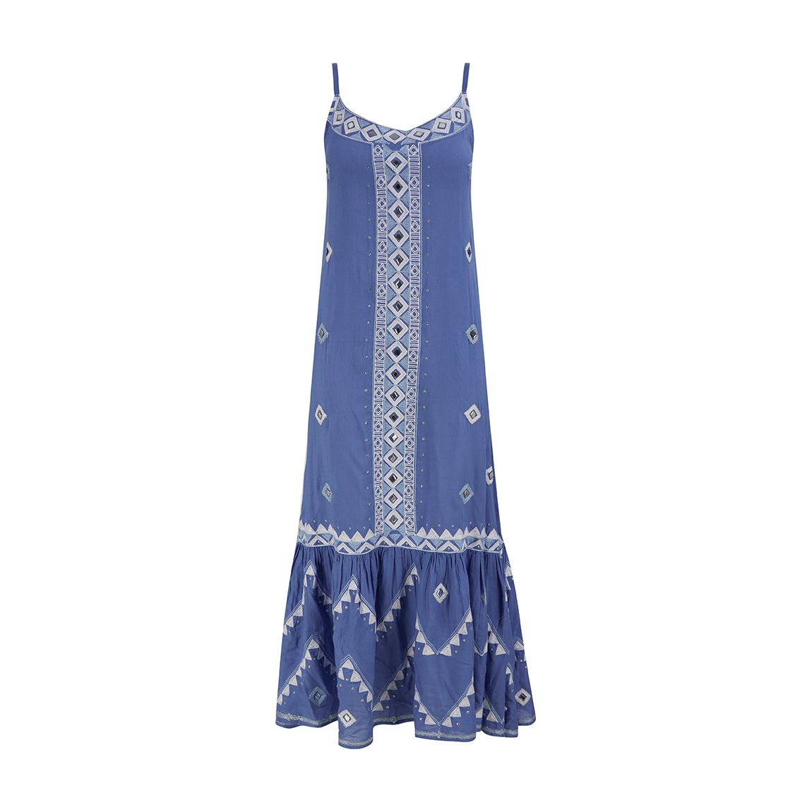 Doha Dress Cornflower main product photo