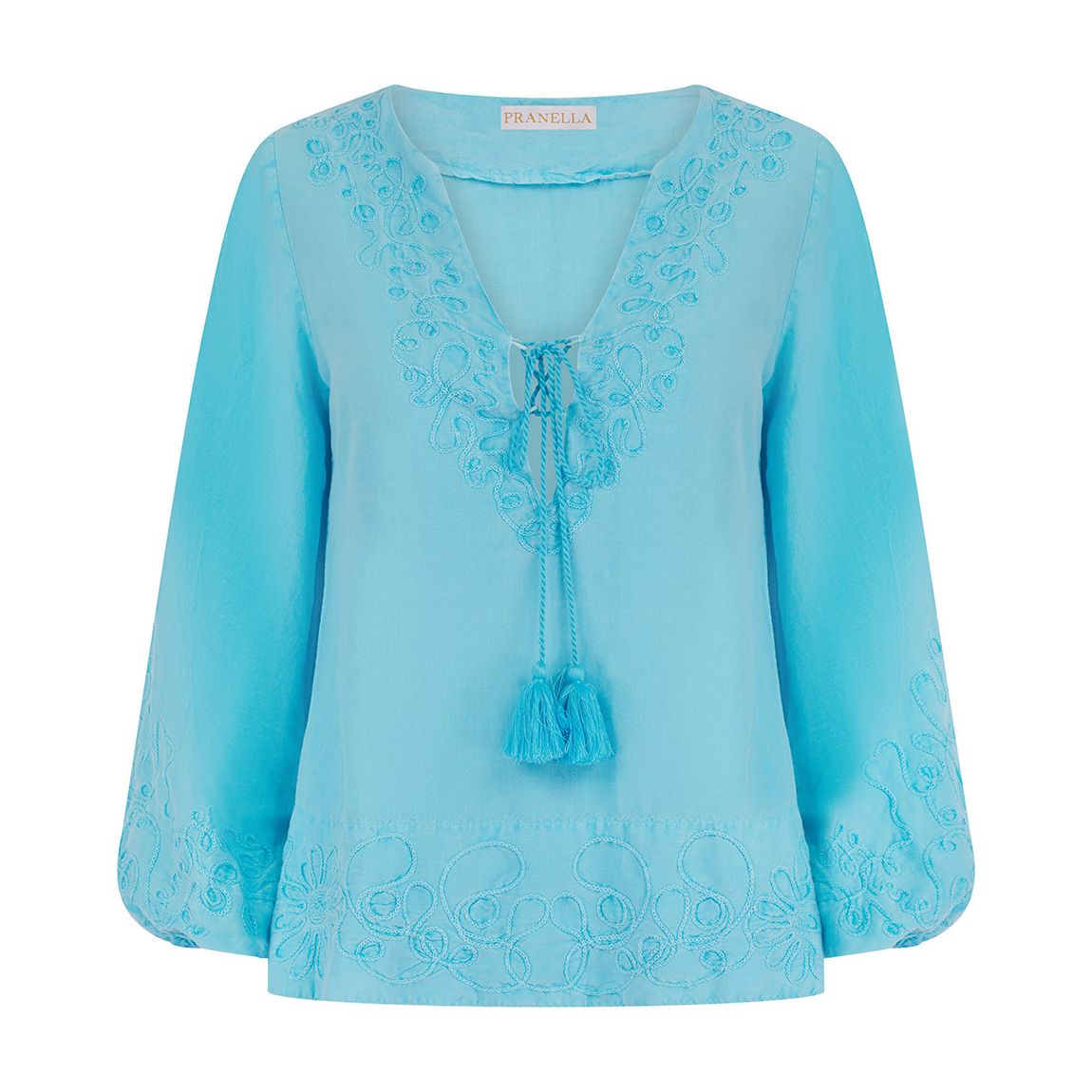 Izzadora Top Neon Blue main product photo