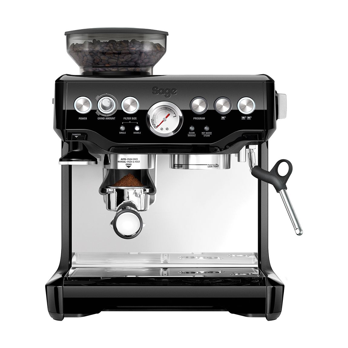 Save £130 the Barista Express Black Sesame main product photo
