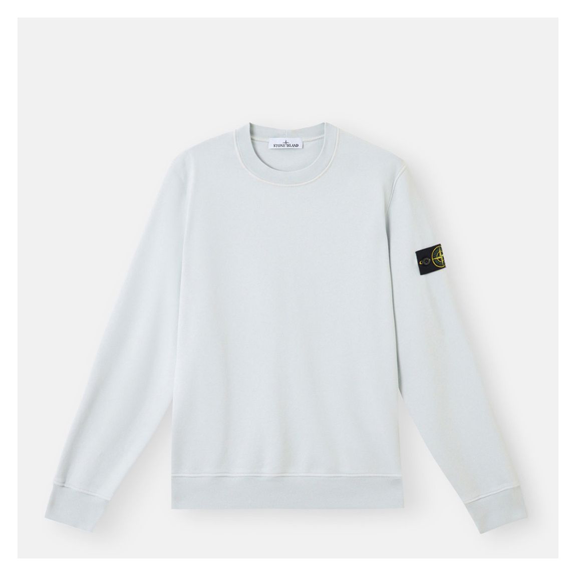 Light Blue Fleece Cotton Sweatshirt main product photo