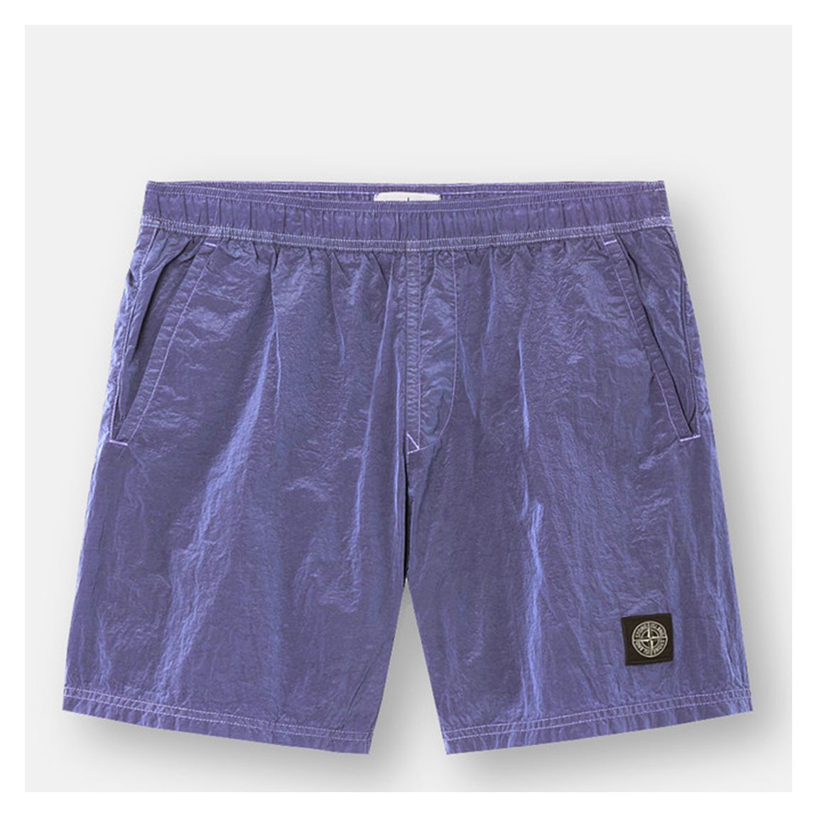 Purple Mid Length Nylon Swimming Trunks main product photo