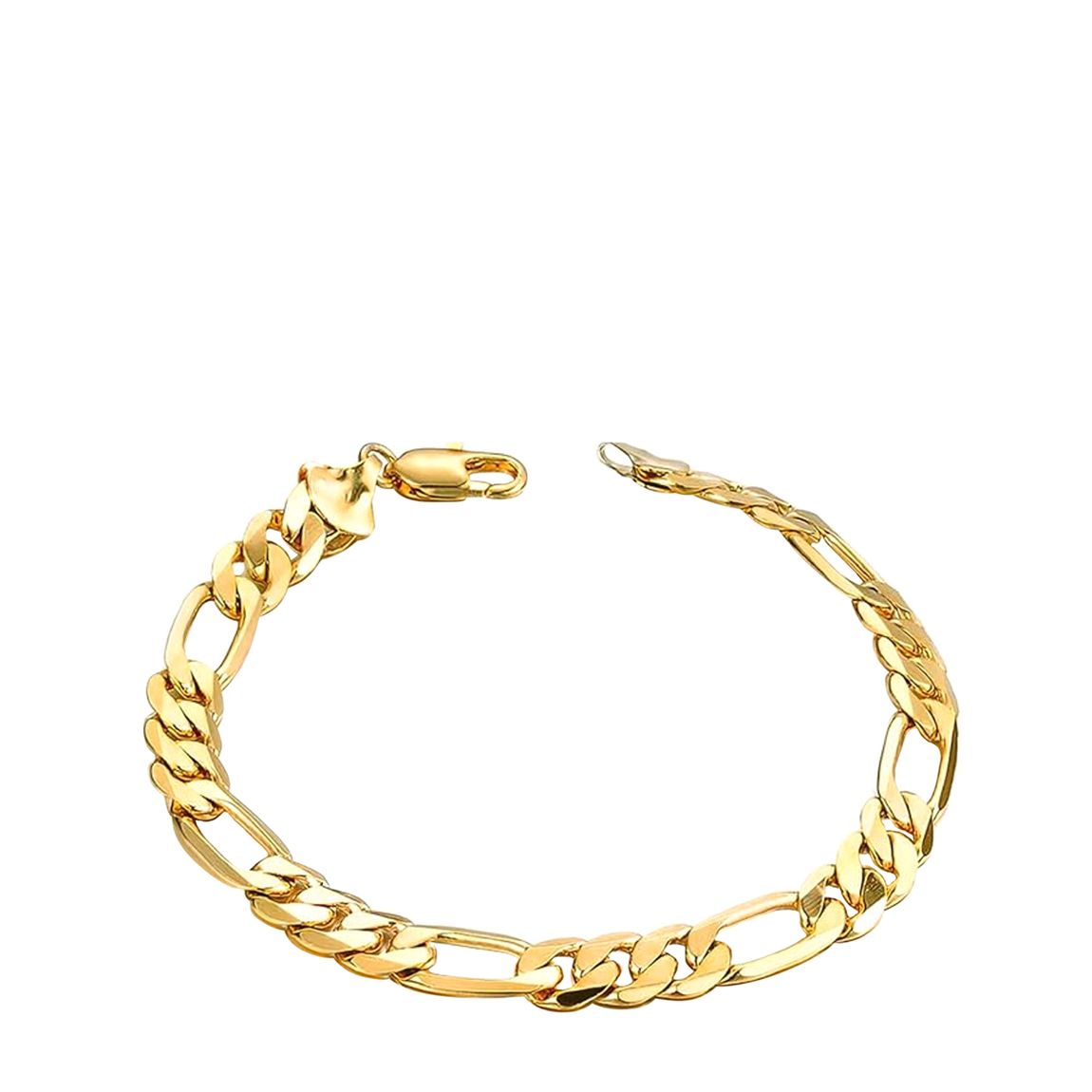 18K Gold Classic Mens Bracelet main product photo