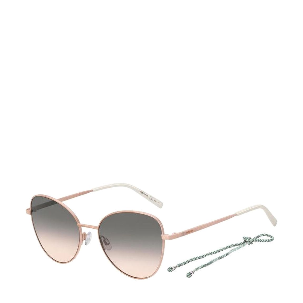 Missoni Women's Sunglasses MMI0038/S Nude Pink/Grey Fuchsia Lens main product photo