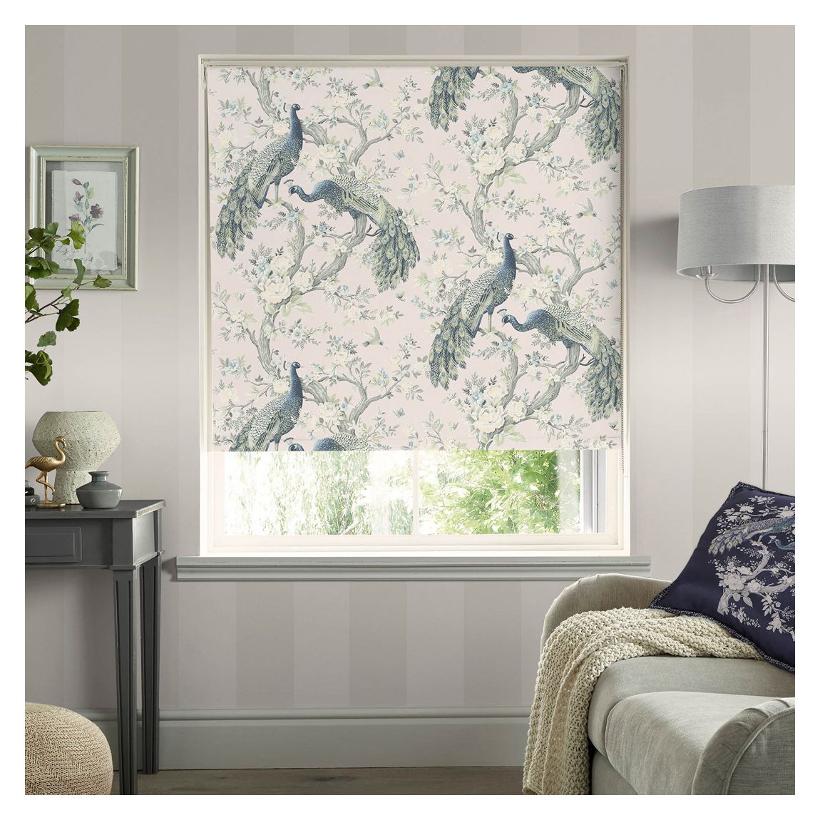 Belvedere, Midnight 180X162cm Roller Blind main product photo