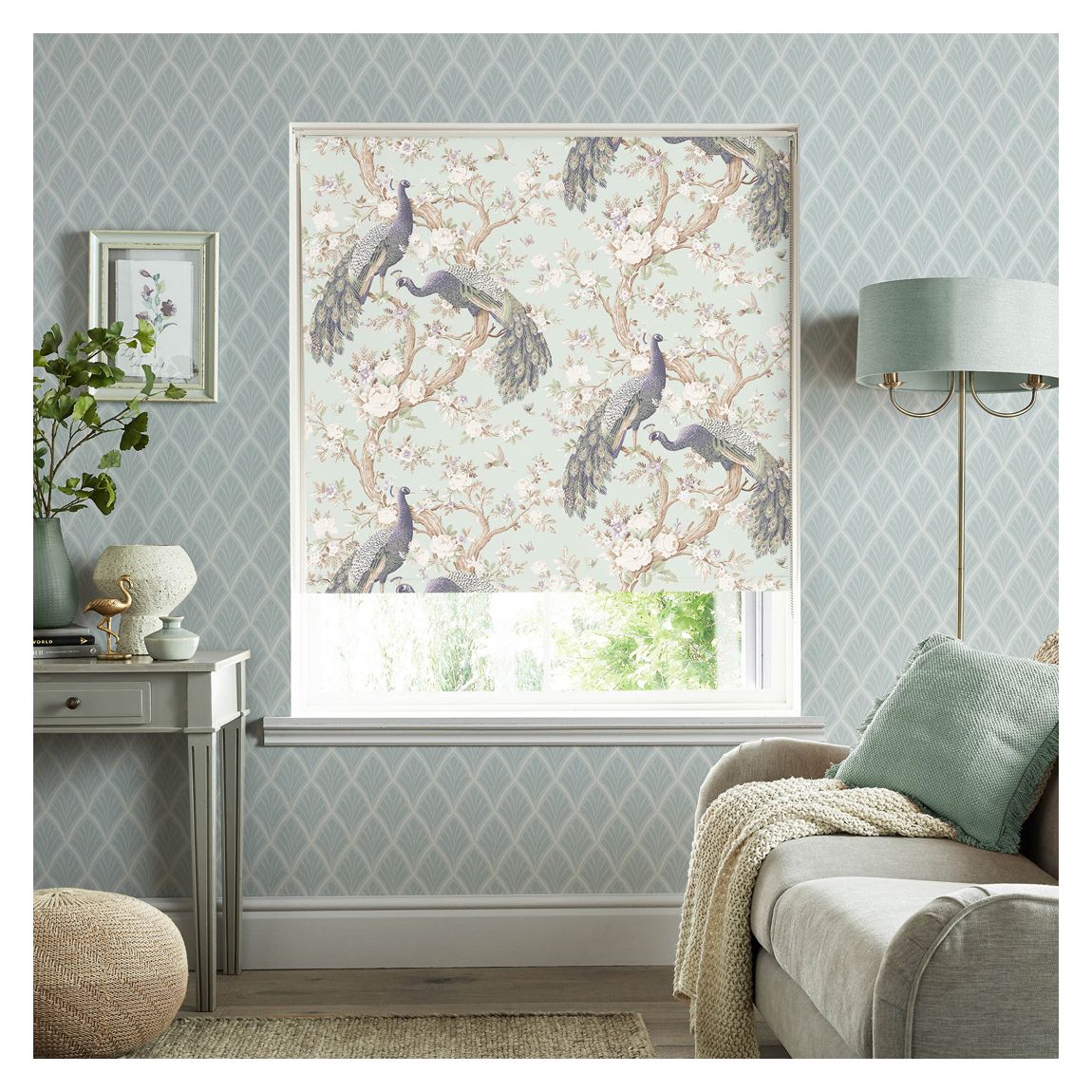 Belvedere, Duckegg 120X162cm Roller Blind main product photo
