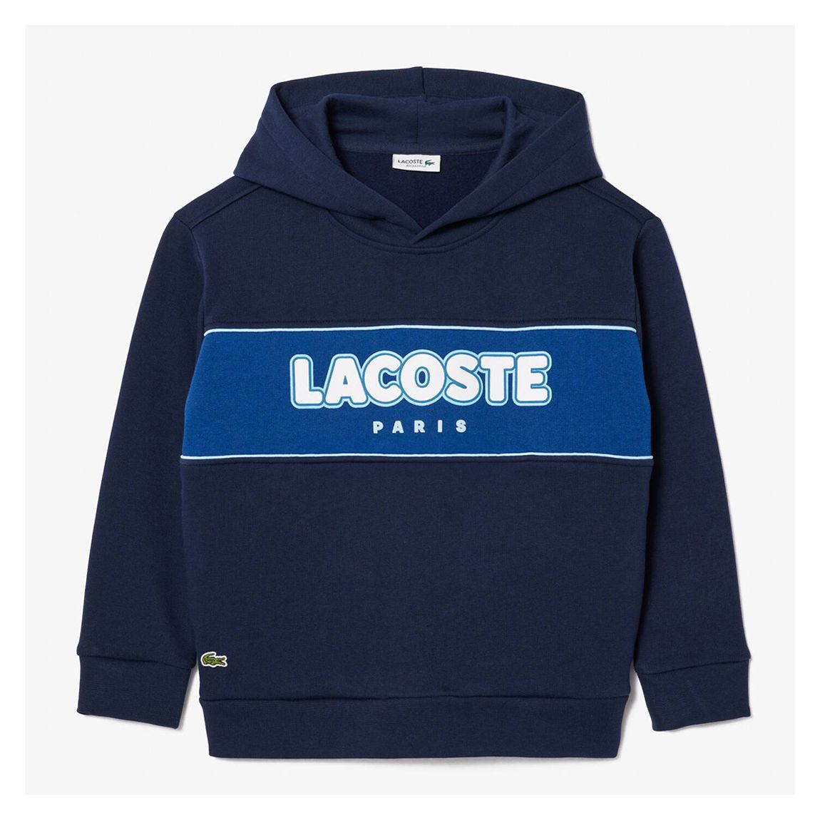 Boys Blue Contrast Print Logo Sweatshirt main product photo