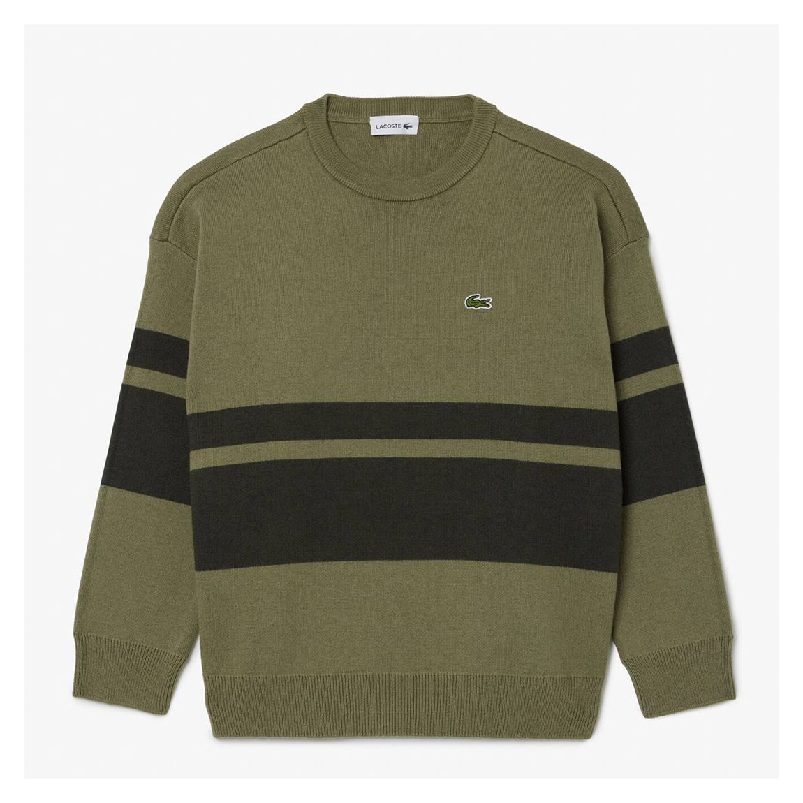 Green Striped Cotton Jumper main product photo