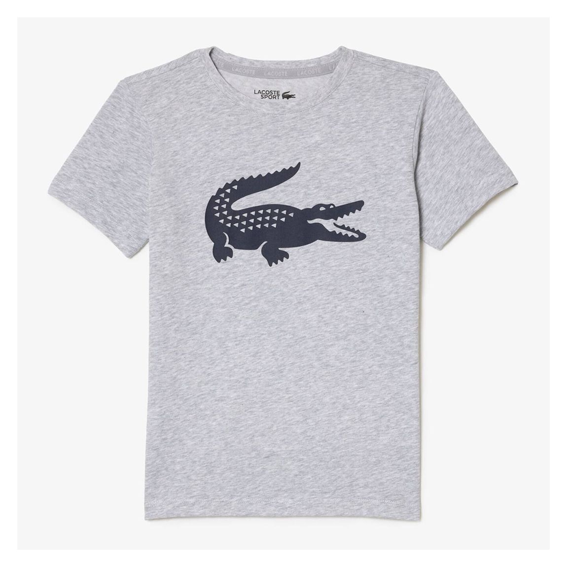 Boys Grey Crocodile Printed T-Shirt main product photo