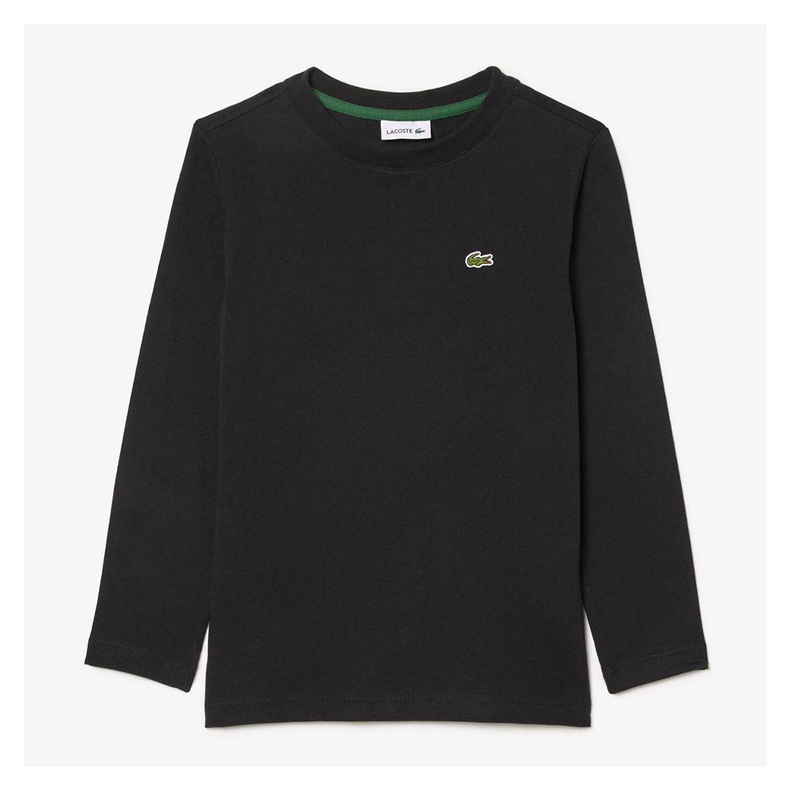 Black Long Sleeve Cotton T-Shirt main product photo