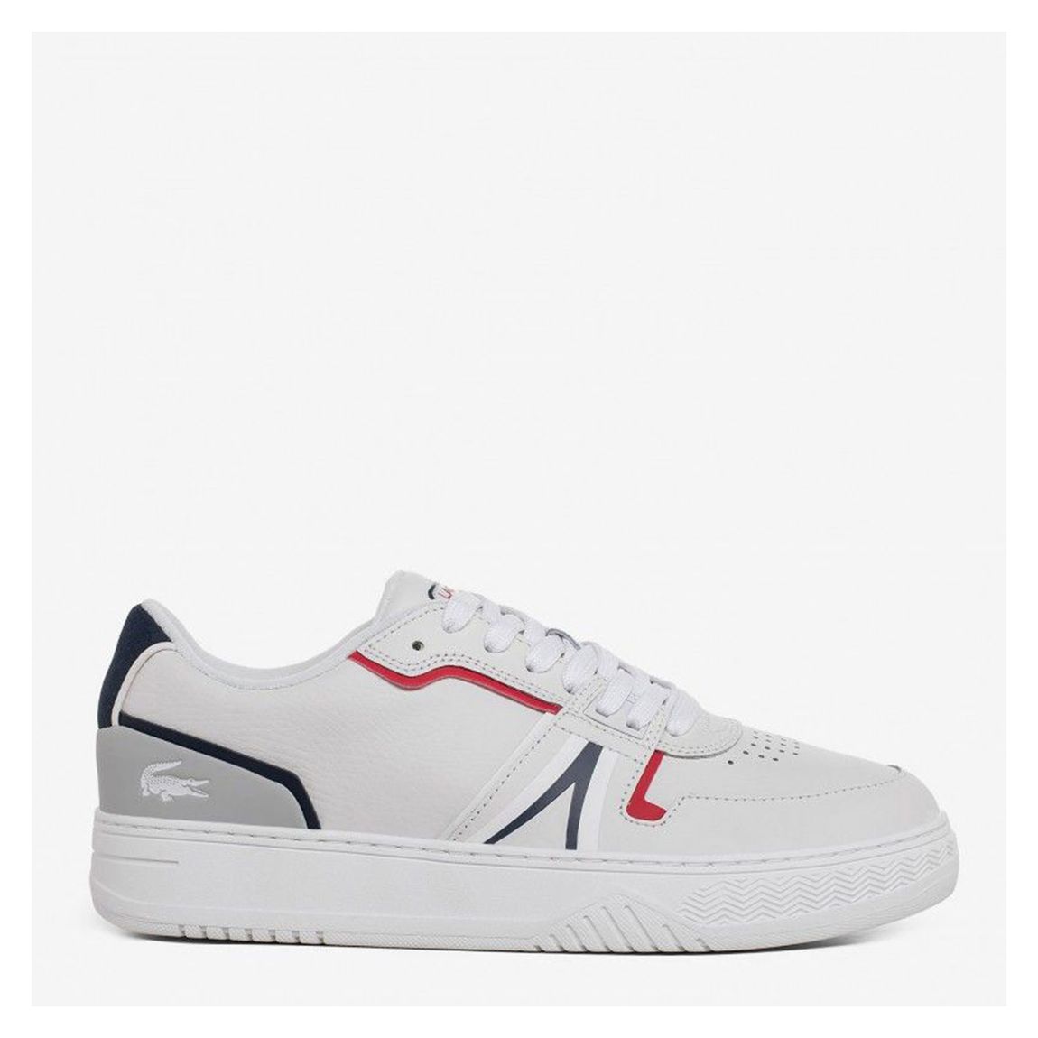 Men's White Multi L001 Leather Trainers main product photo