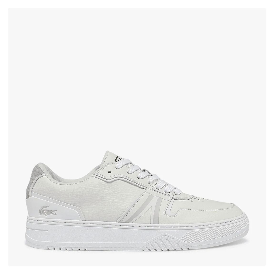 Men's White L001 Leather Trainers main product photo