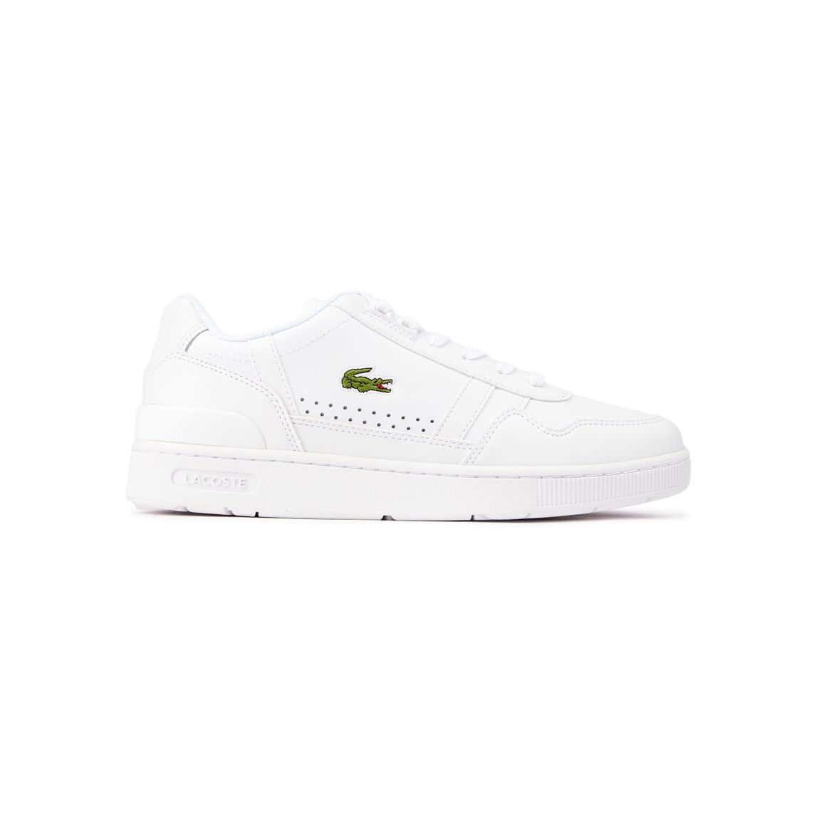 Men's White T-Clip Leather Trainers main product photo