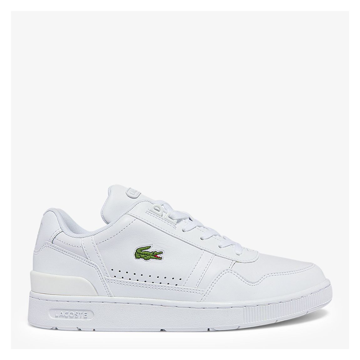 Men's White T-Clip Leather Trainers main product photo