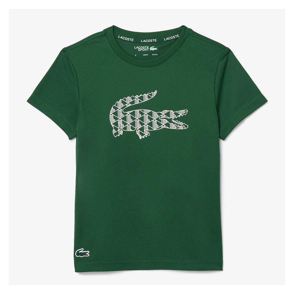 Boys Green Ultra Dry Tennis Pique T-Shirt main product photo