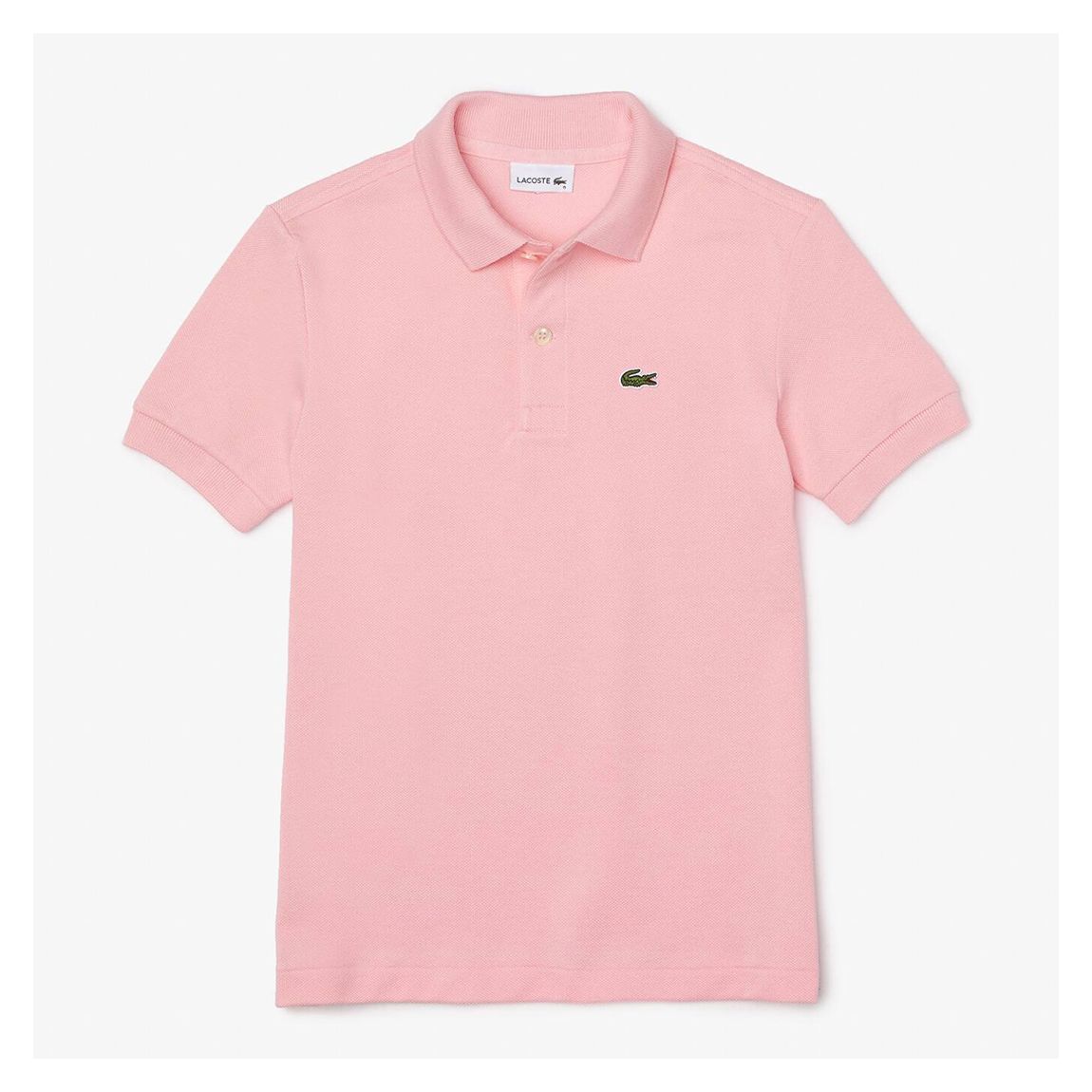 Boys Pink Cotton Polo Shirt main product photo