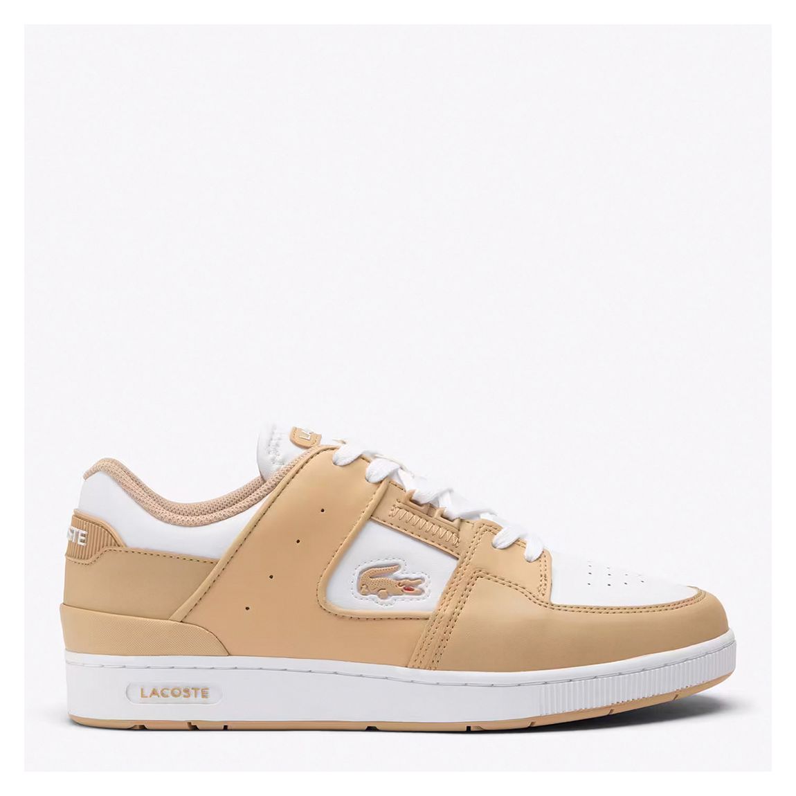 Men's White/Beige Court Cage Trainers main product photo