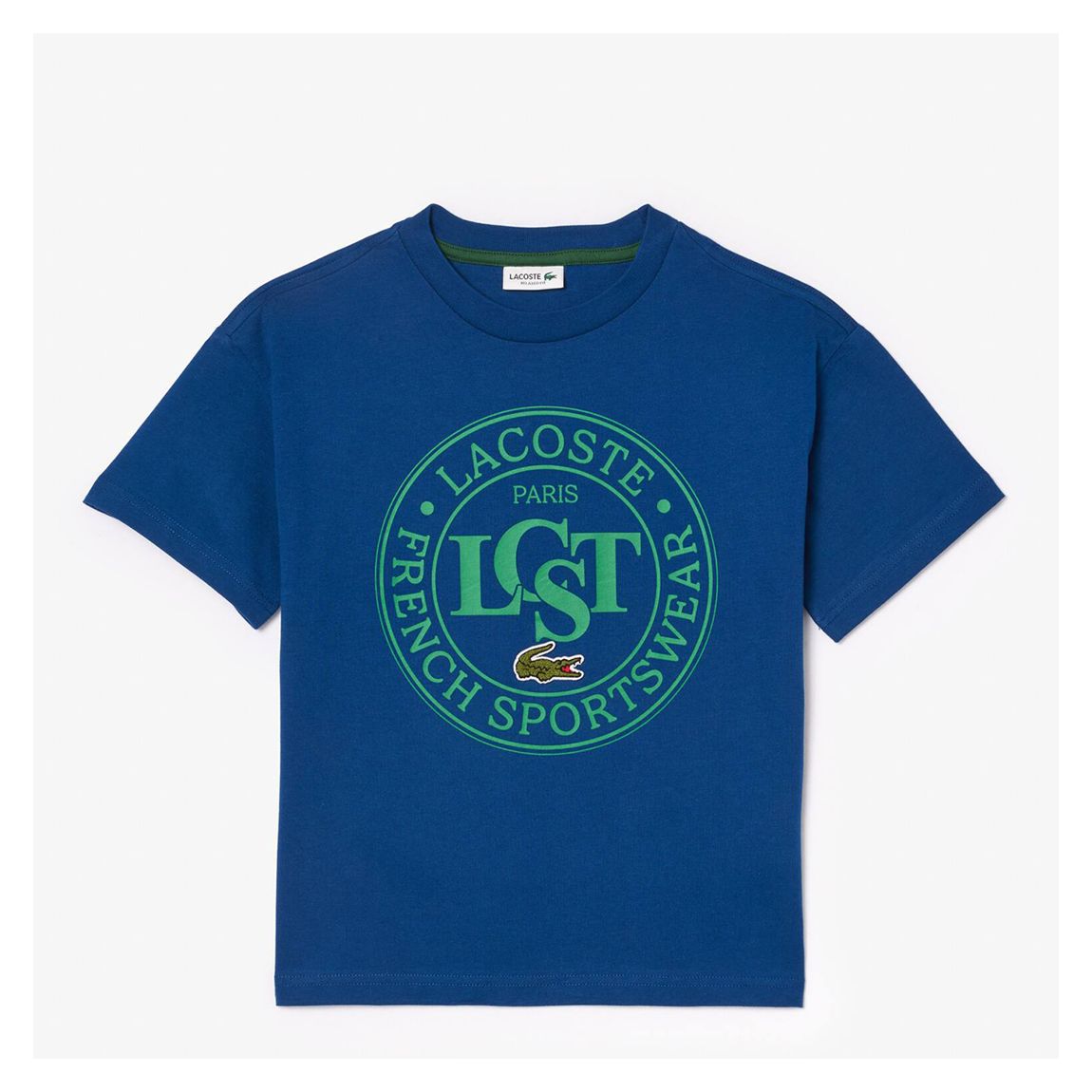 Blue Contrast Badge Logo T-Shirt main product photo