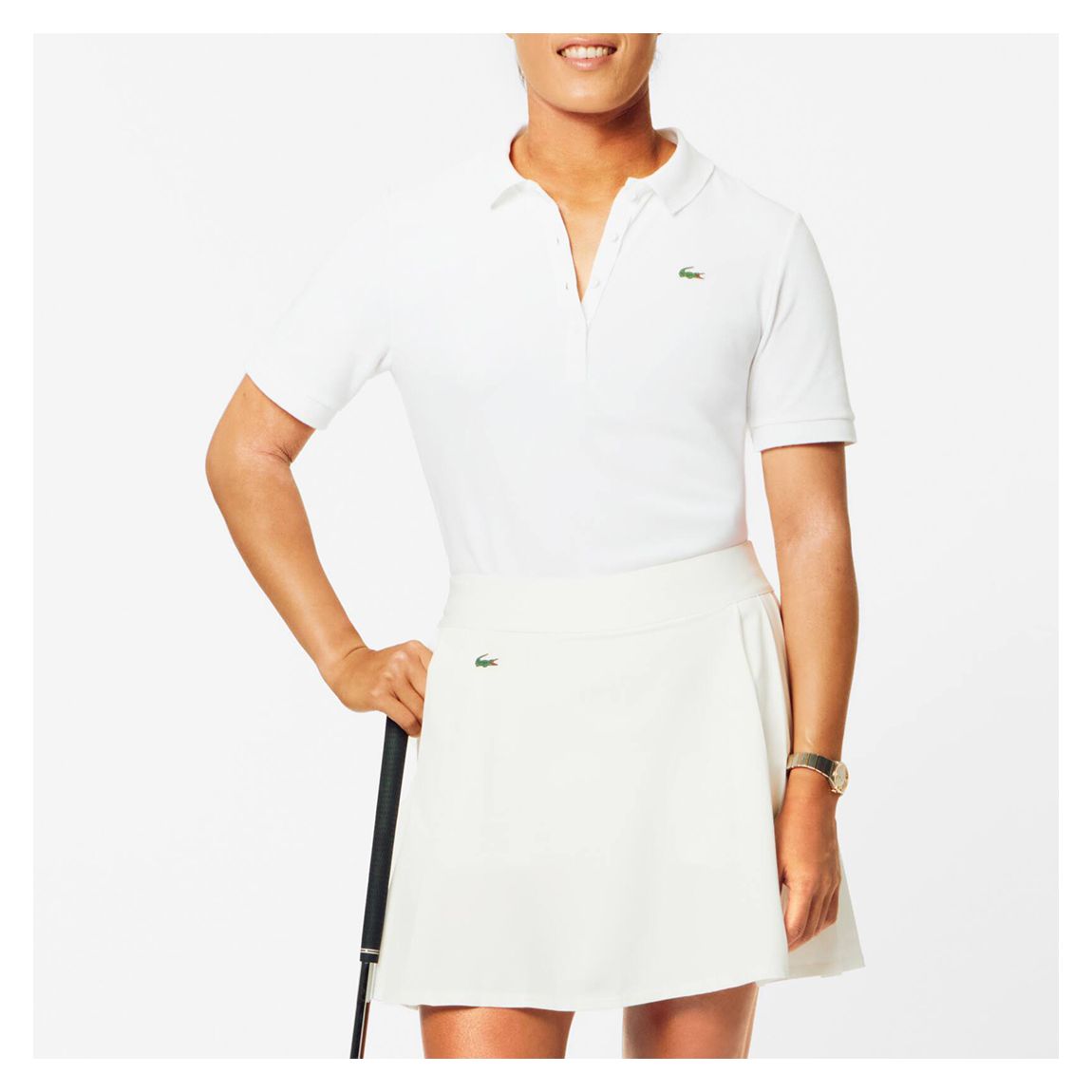 White Ultra Dry Golf Pique Polo Shirt main product photo