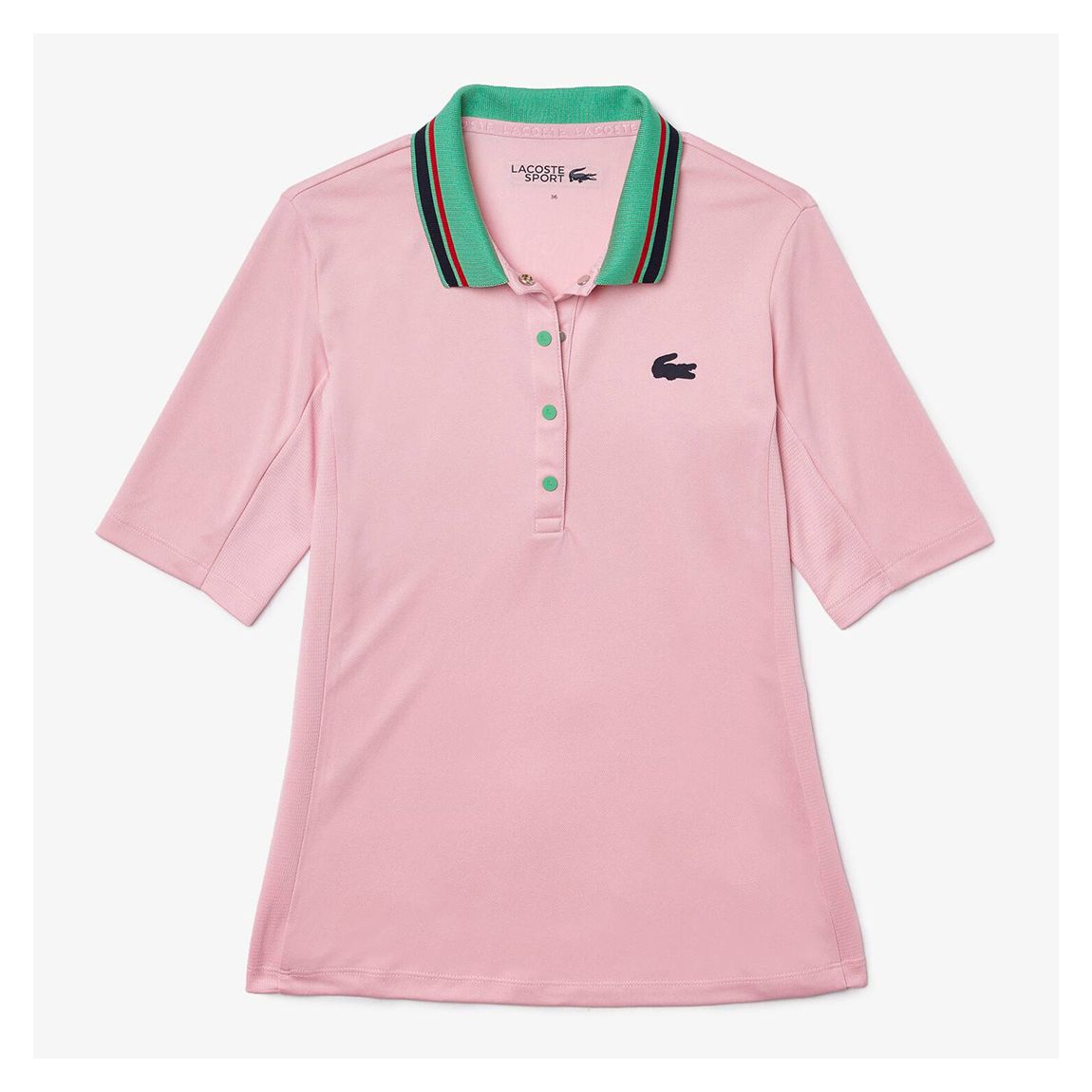 Pink / Green Sport Polo Shirt main product photo